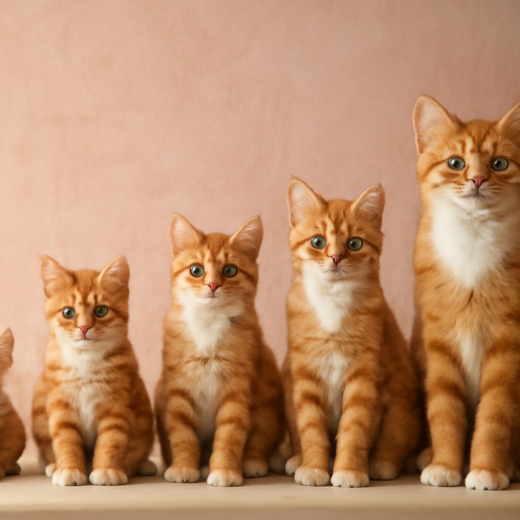 what age do cats stop growing and reach their full size