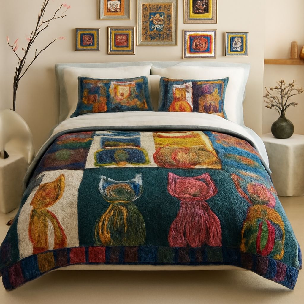 cat comforter buying guide: duvets, sets, and bedding picks