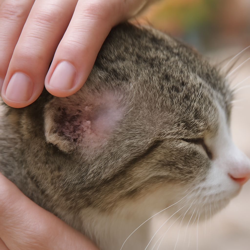 cat losing hair on legs: Causes and What to Do