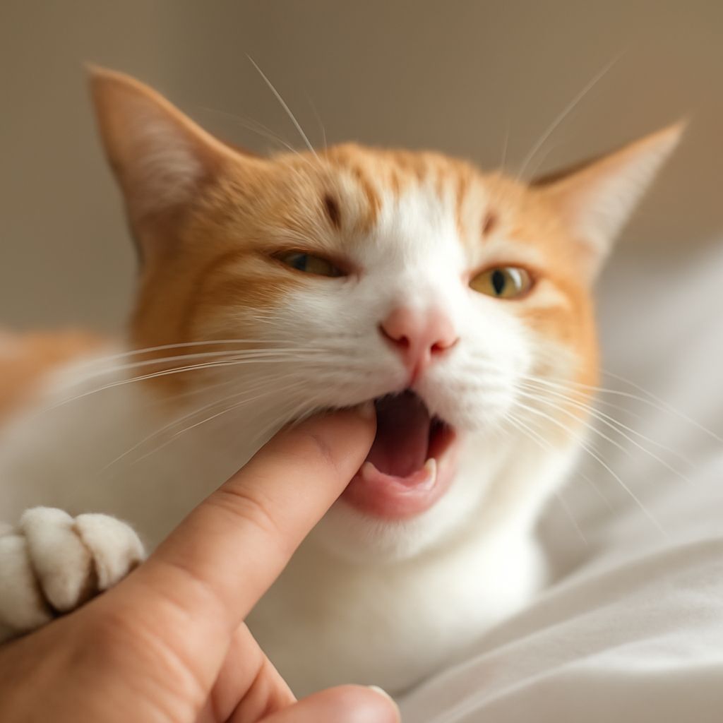 Why Does My Cat Bite Me Gently? Understanding Soft Bites and Love Nips