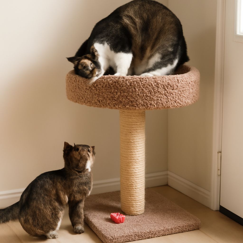 Tall Cat Tree: How to Choose a Solid Wood or Hammock Model for Any Space