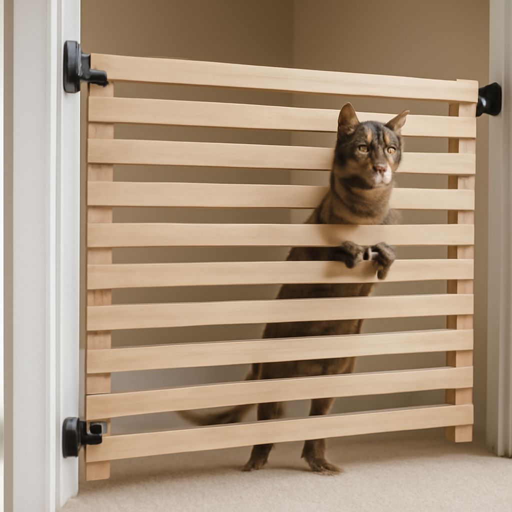 Tall Cat Gate Guide: Choosing the Best Barrier for Clever Climbers