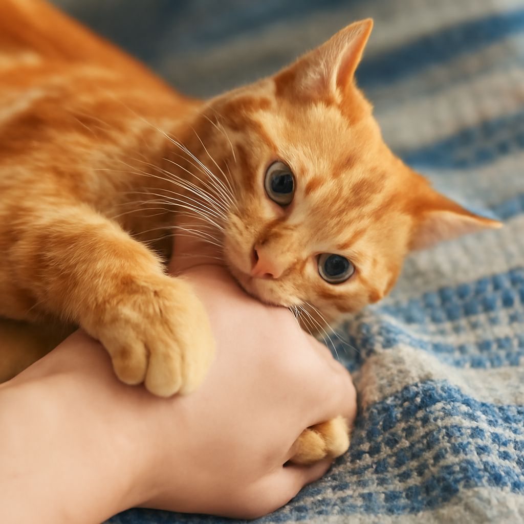 Why Does My Cat Lick Me Then Bite Me? Understanding This Common Behavior