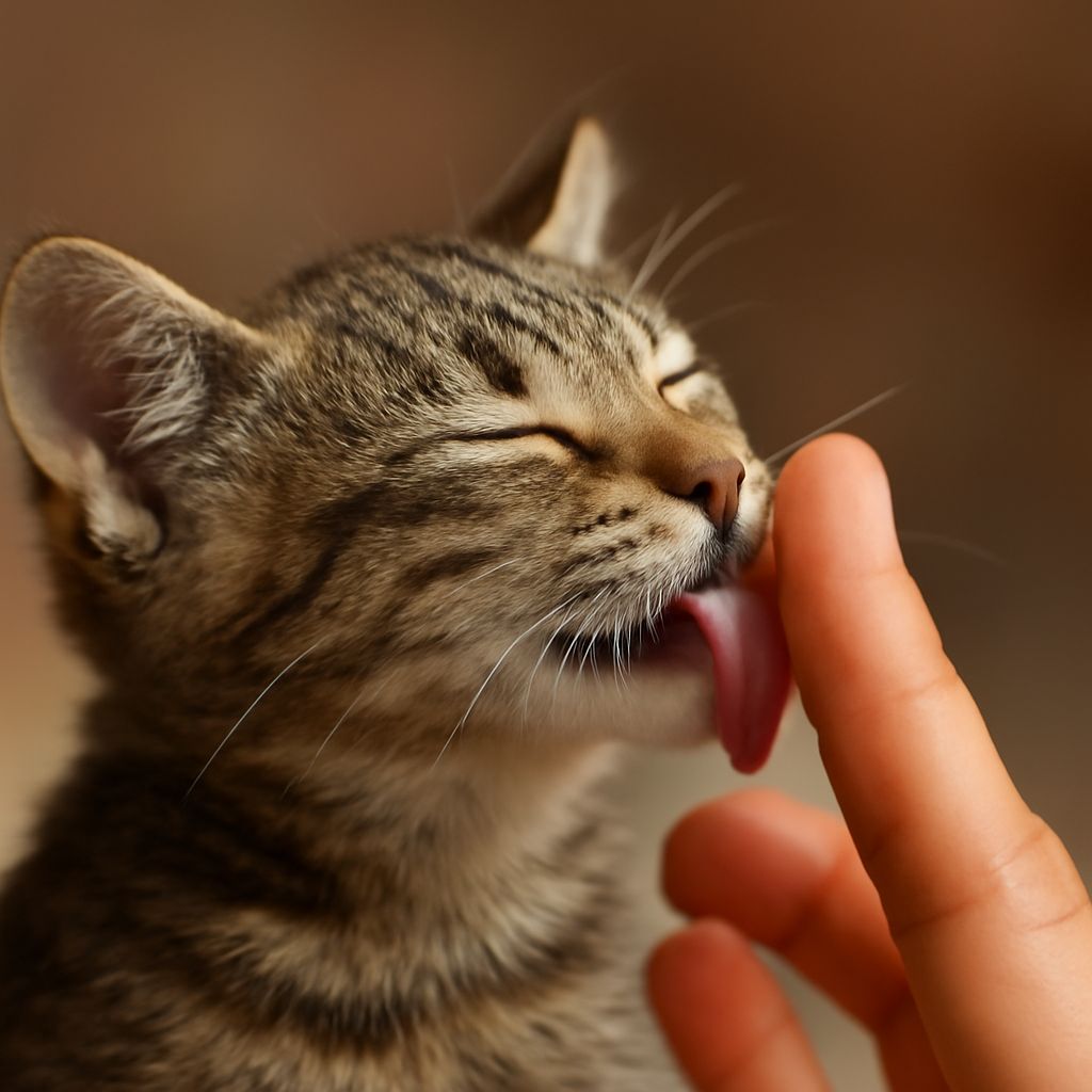 What Does It Mean If a Cat Licks You? Understanding Cat Grooming Behavior