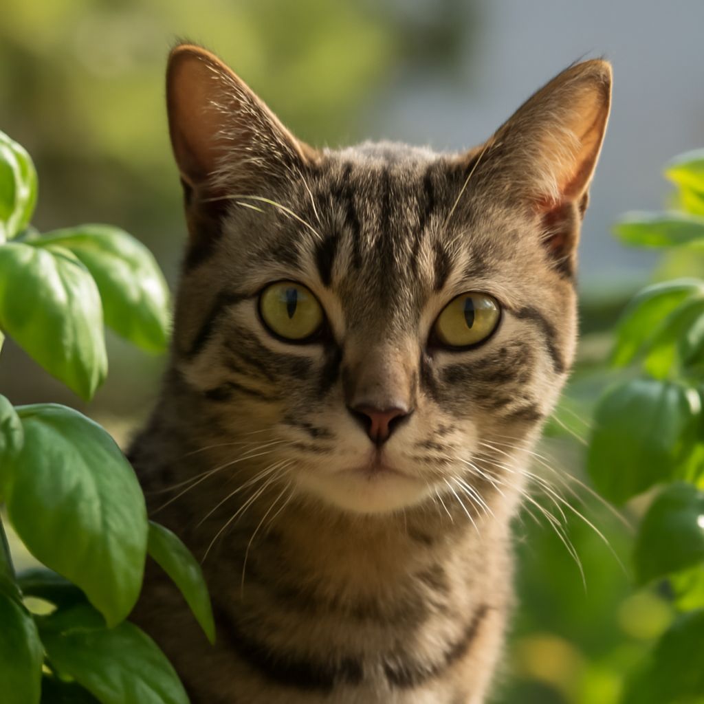 is basil safe for cats and herbs safe for cats