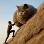 cats fighting gif and sweet cats in funny memes