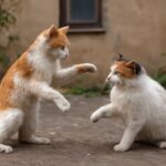 Understanding cat fight wounds and injuries including bot fly wounds on cat photo examples
