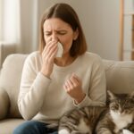 what are cats allergic to, signs of allergies in cats