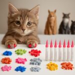 cat nail caps and cat claw caps