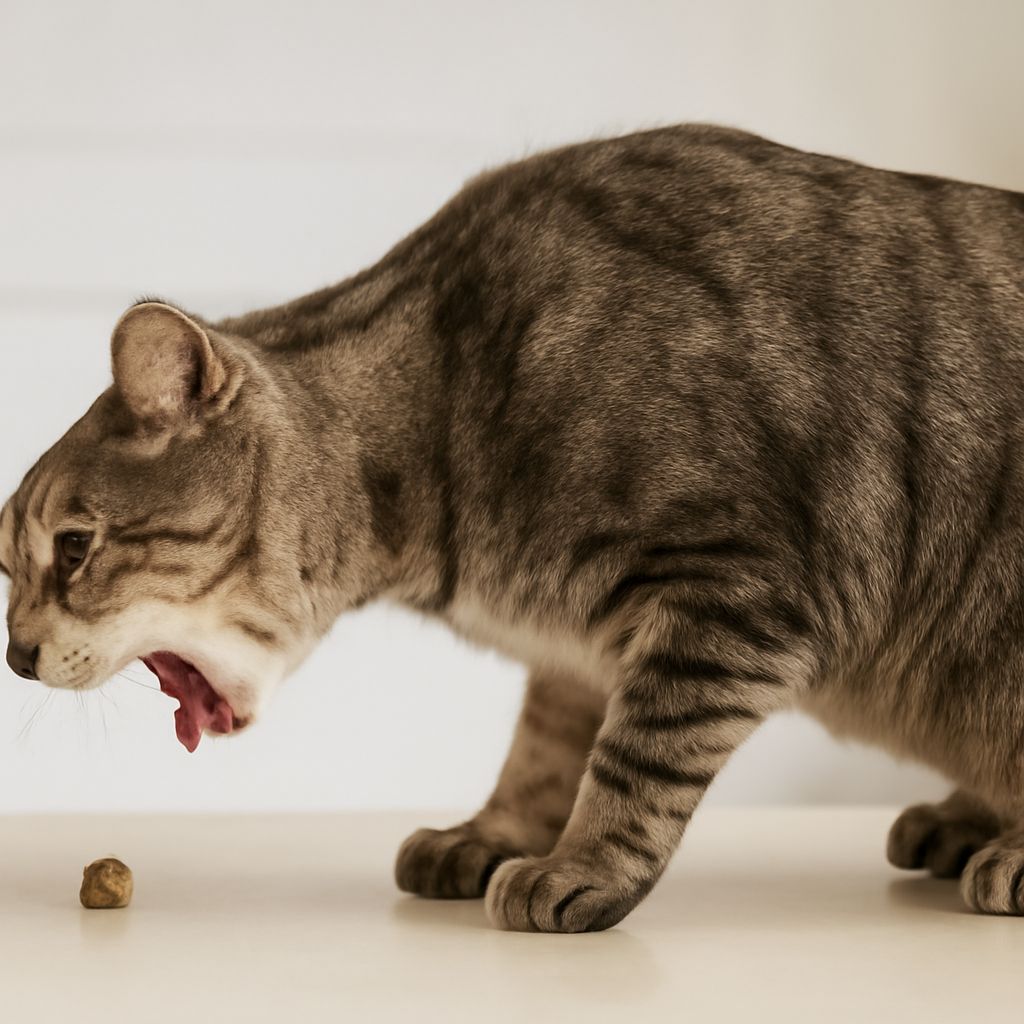 Why do cats puke so much and cat vomiting food