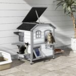 outdoor cat shelters and waterproof cat house