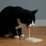 Why is my cat throwing up food and cat vomiting undigested food
