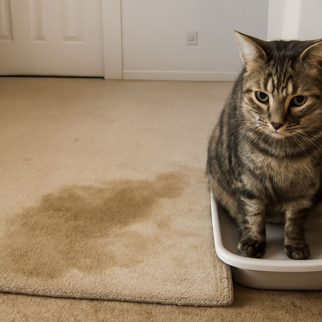 How to Clean Cat Urine from Carpet Effectively