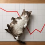 Dead cat bounce and cat licking other cat