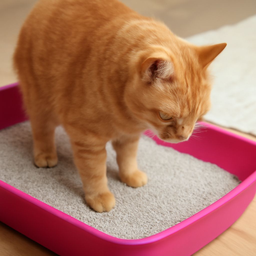 cat hasn't peed or pooped in 2 days and smells bad