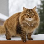 Furniture options for Siberian cat rescue and tiger striped cats