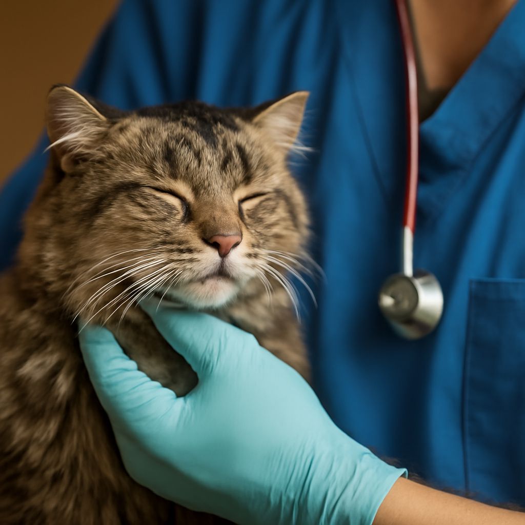 Cat bloody nose and cat bleeding from nose