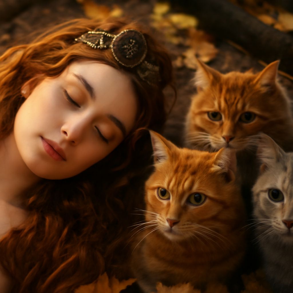Freya’s Cats: Mythical Companions of the Norse Goddess