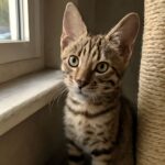 F2 Savannah cat and F3 Savannah cat comparison