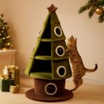 cat christmas tree solutions for a feline-friendly holiday