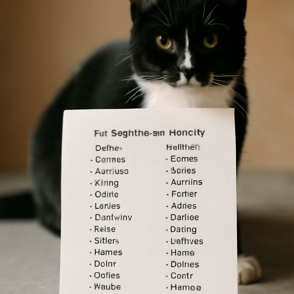 Good Names for White Cats: A Guide to Feline Identity