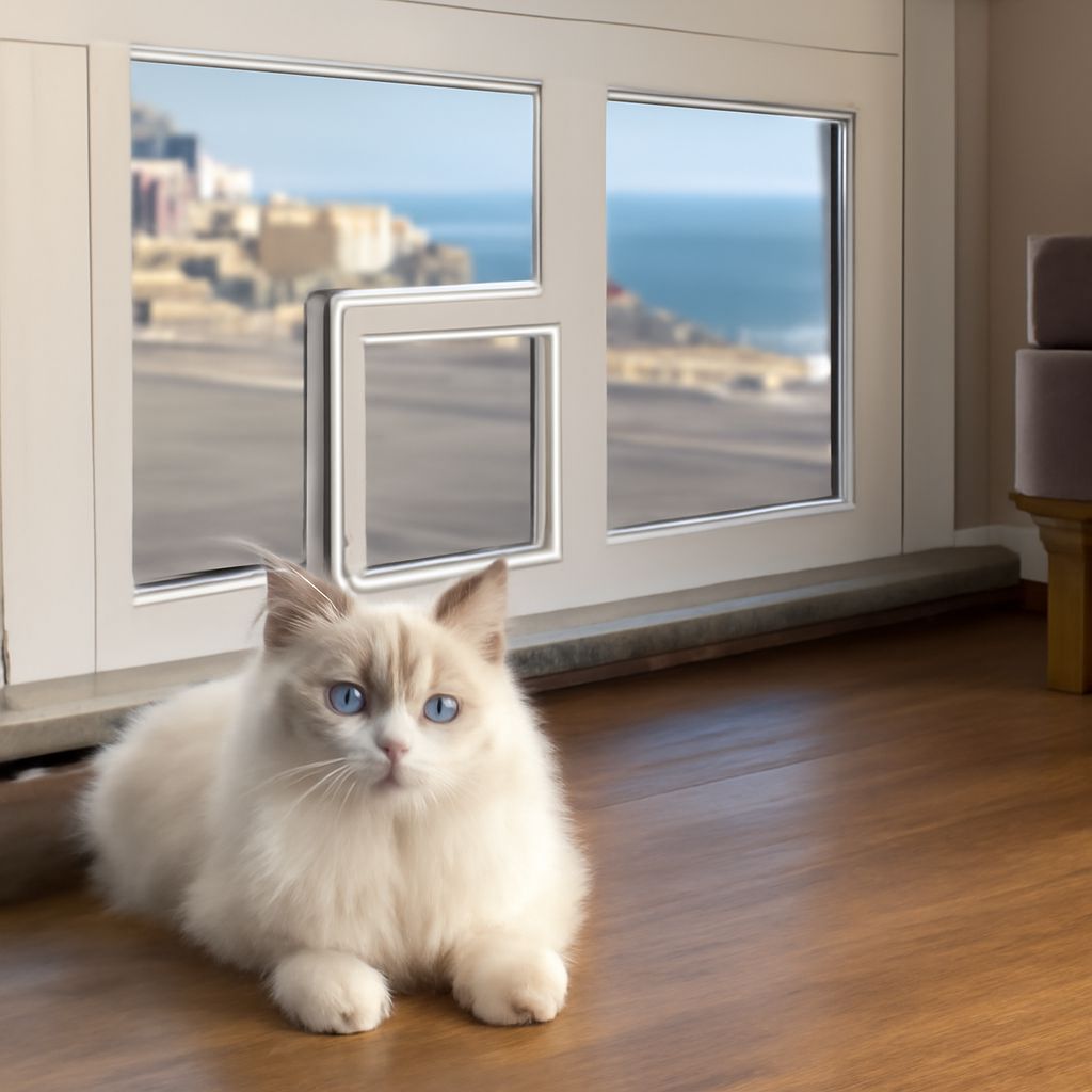 cat door for window and window cat door