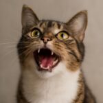 Illustration of various cat noises and kitty cat sounds