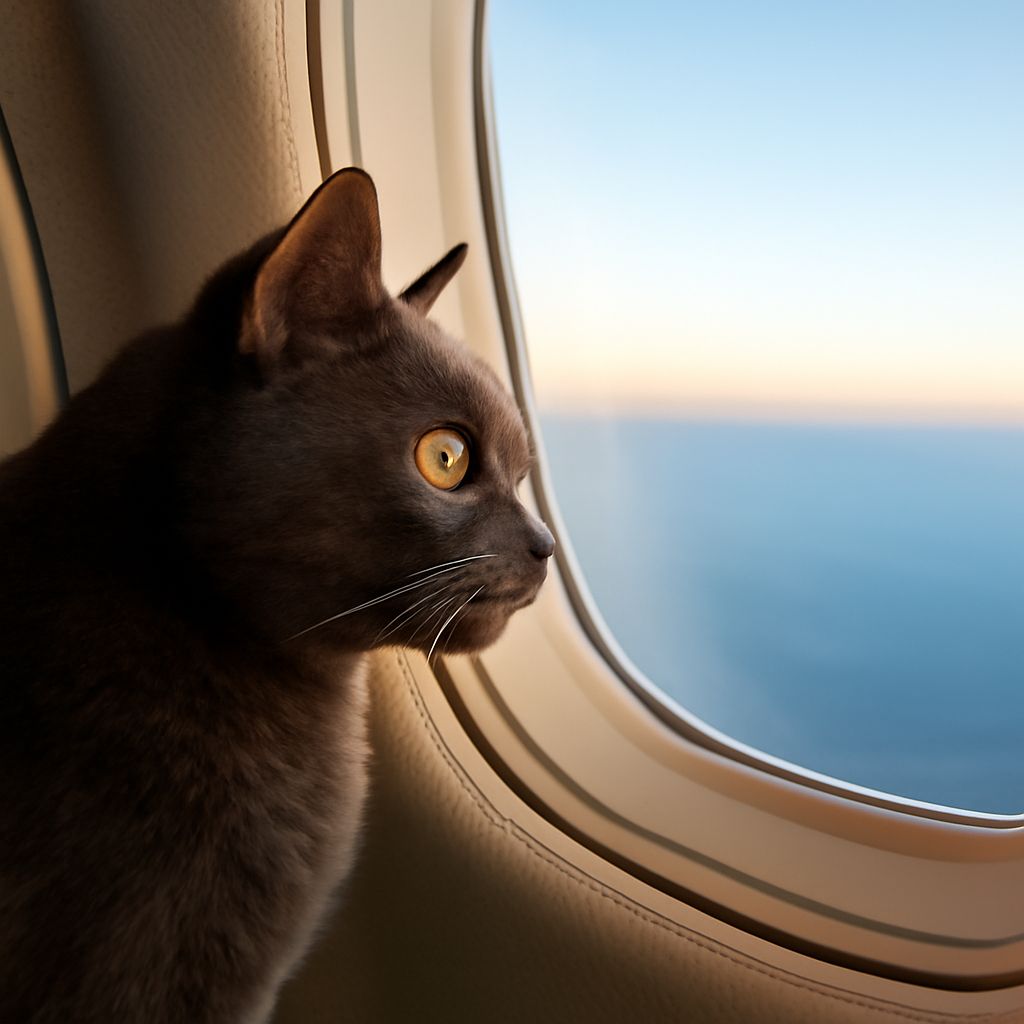 How to Travel with a Cat on a Plane