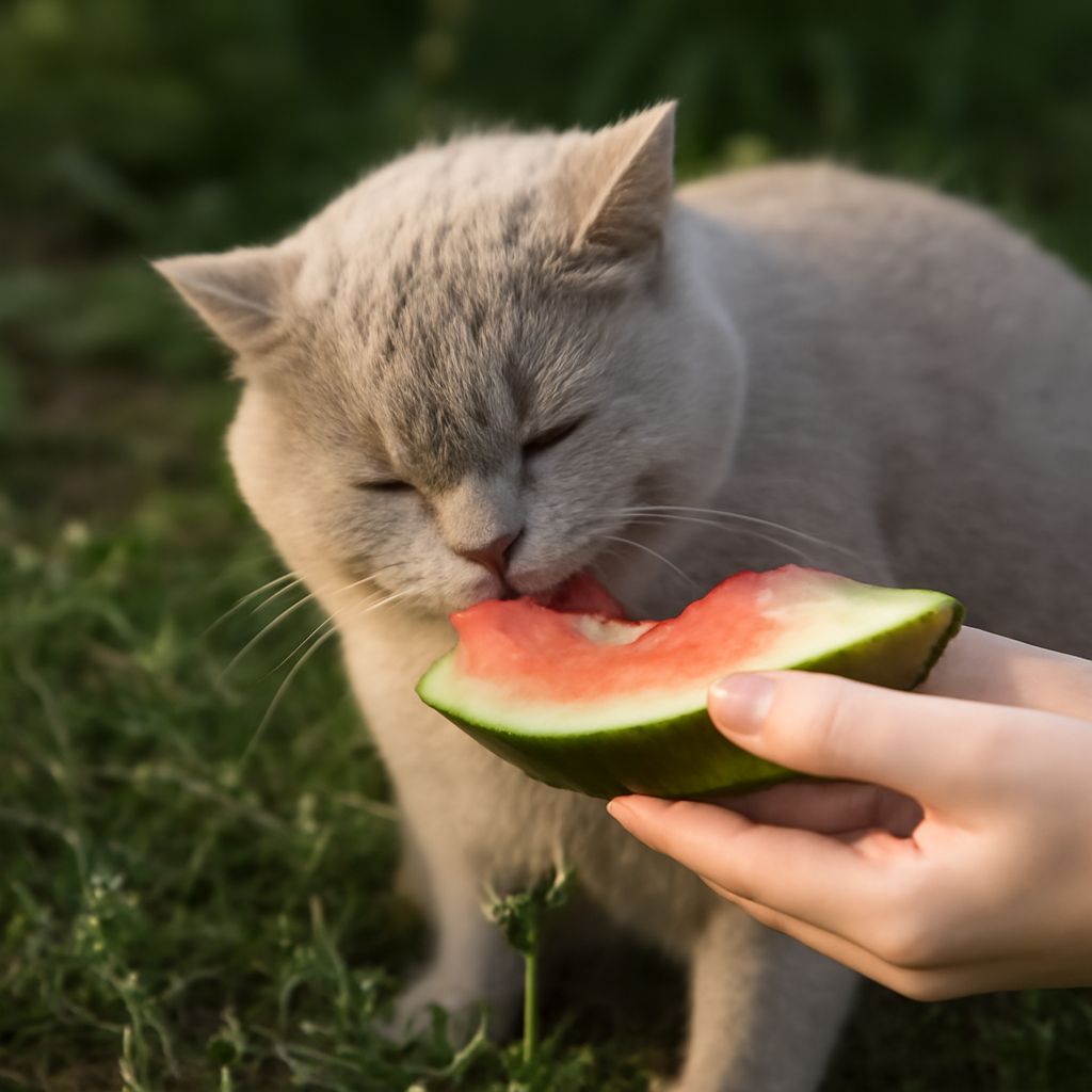 Can cats eat watermelon and is watermelon safe for cats?